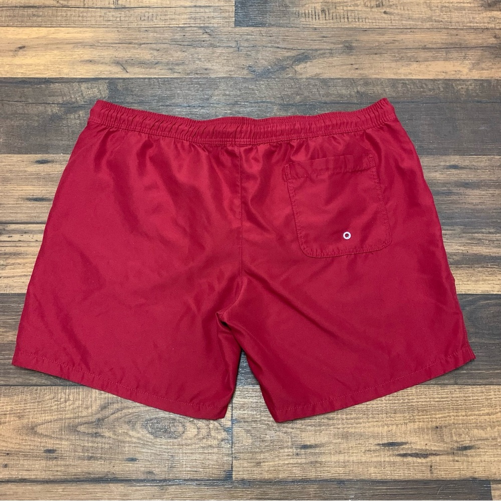 Amazon Essentials Men's 9" Quick-Dry Swim Trunk Shorts Red XXL - Picture 5 of 12